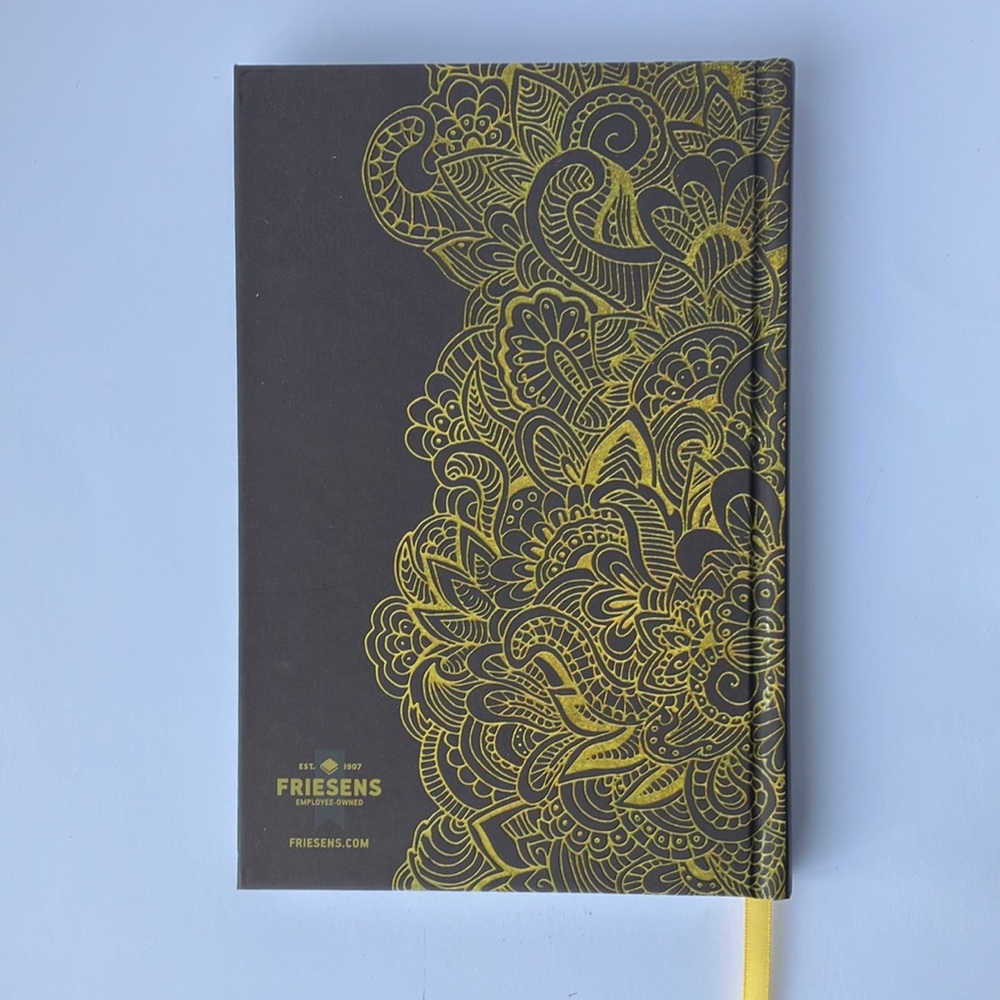 Journal Blank lined pages Book notebook diary hardcover - Picture 2 of 8